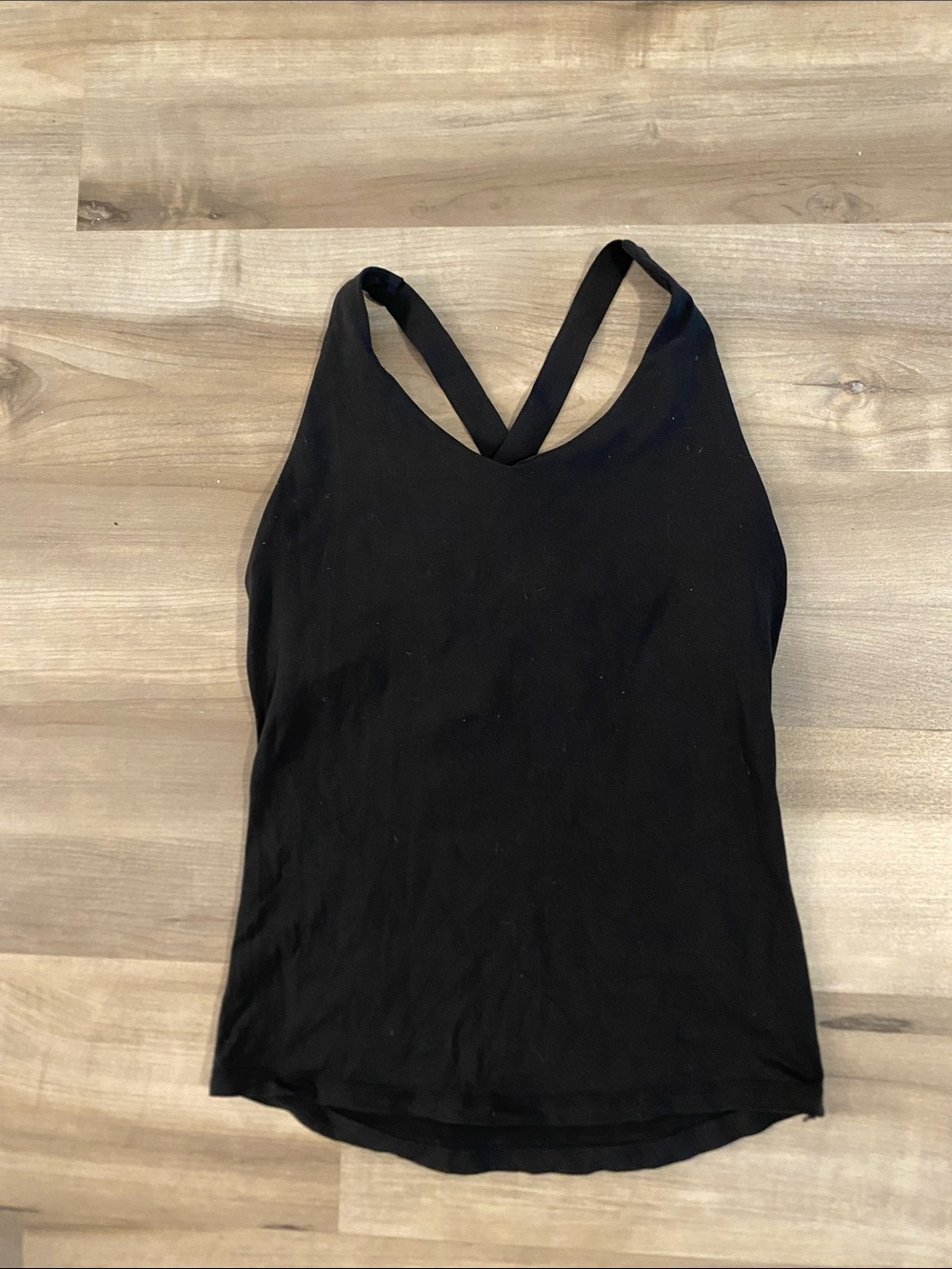 Prana Strappy Black Tank